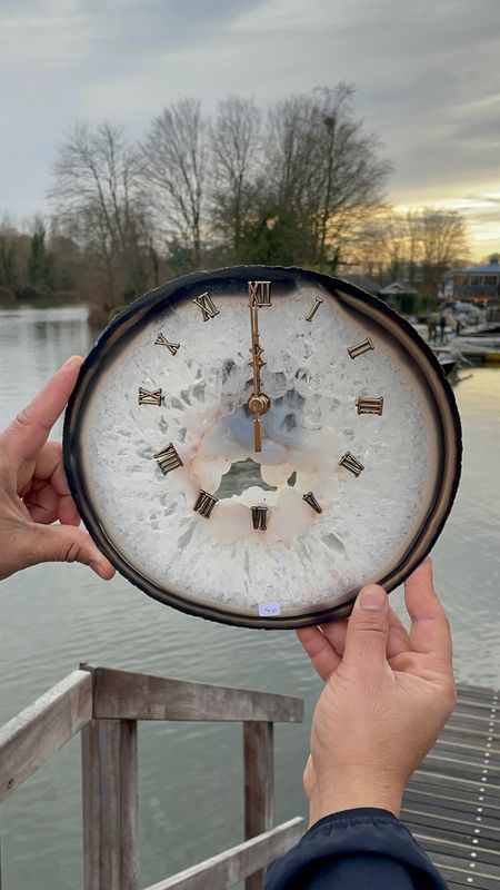 #40 Grote agaat klok #40 Grote agaat klok