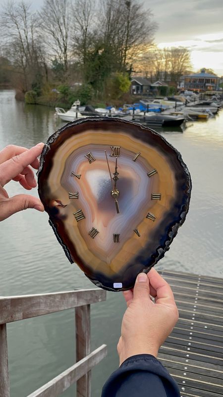 #11 Grote agaat klok #11 Grote agaat klok