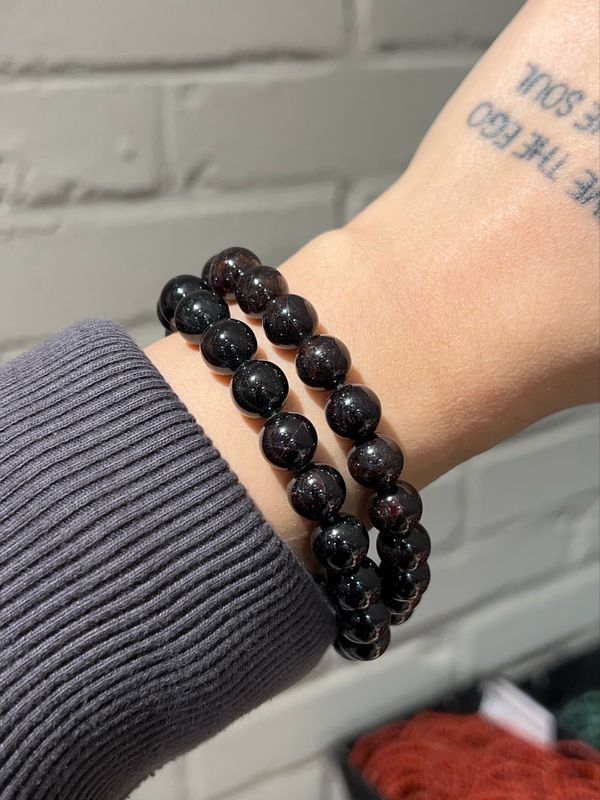 Grote granaat kogel armband 10mm