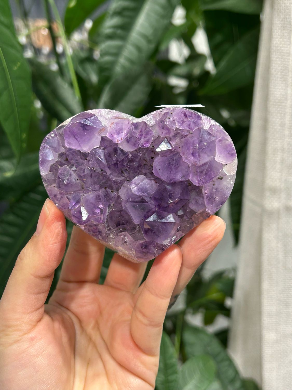 #88 ruw amethist hart #88 ruw amethist hart