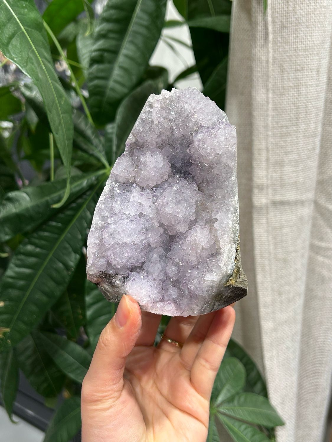 #11 Ruwe amethist staander