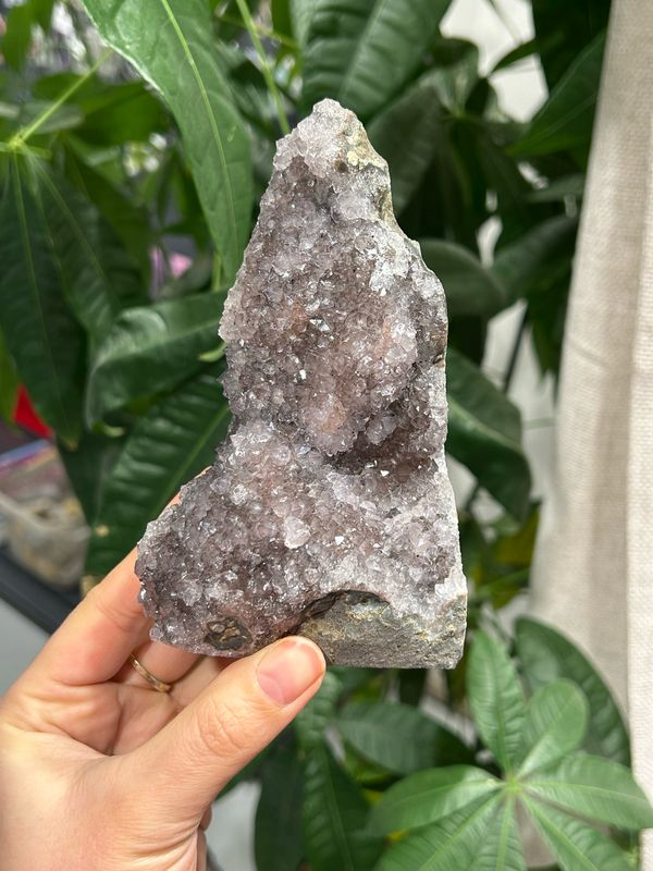 #3 Ruwe amethist staander