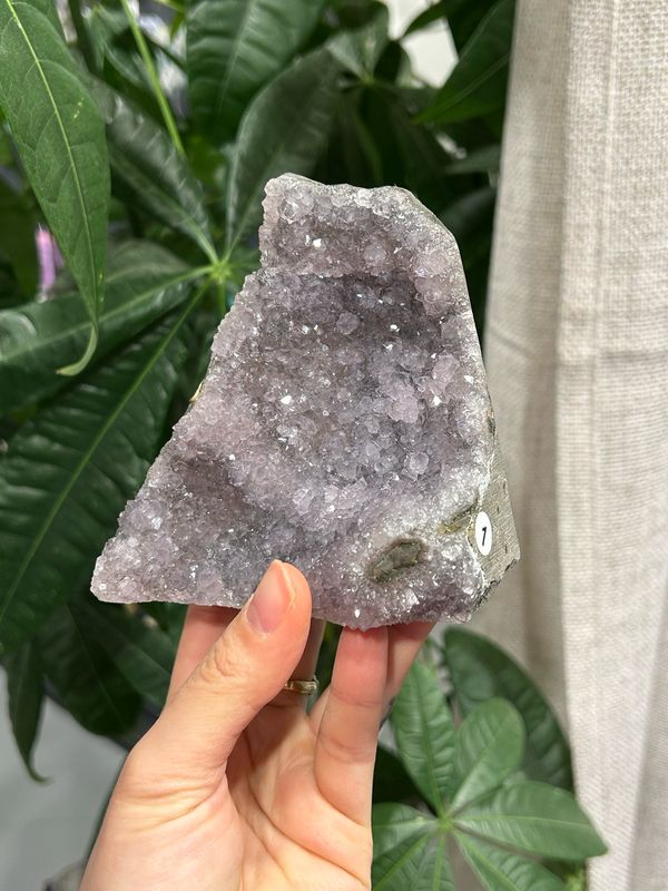 #1 Ruwe amethist staander