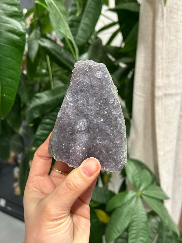 #19 Ruwe amethist staander