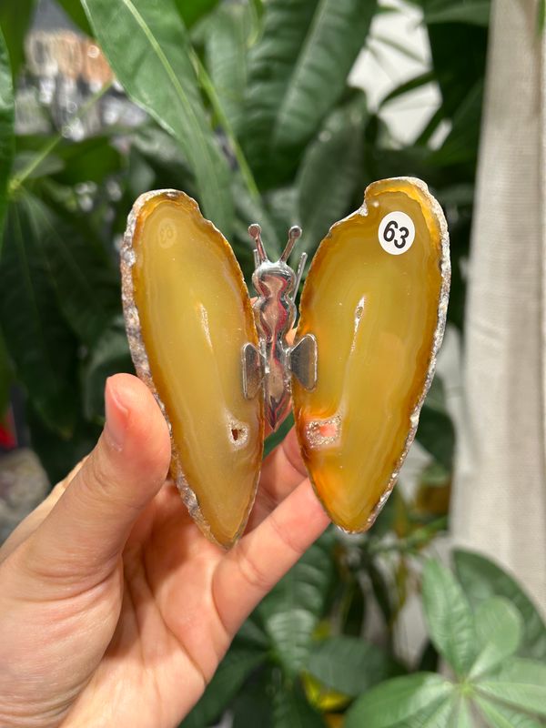 #63 Vlinder van agaat (OP=OP)