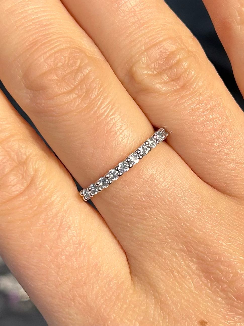 Topaas ring zilver 925 (maat 17)