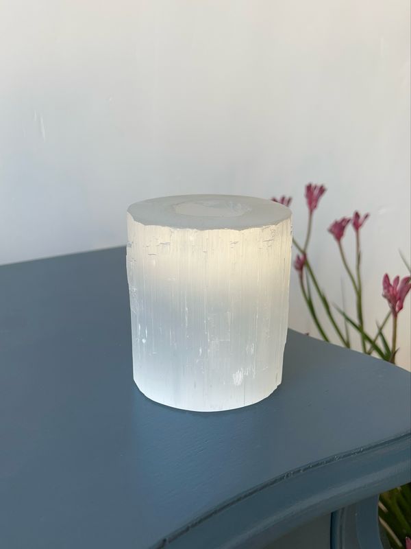 Seleniet waxinelichtjes houder (M)