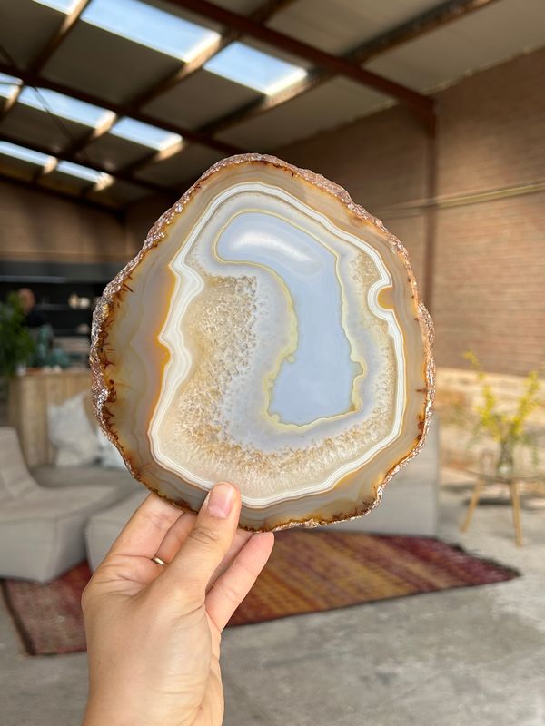 Agaat schijf Agaat schijf