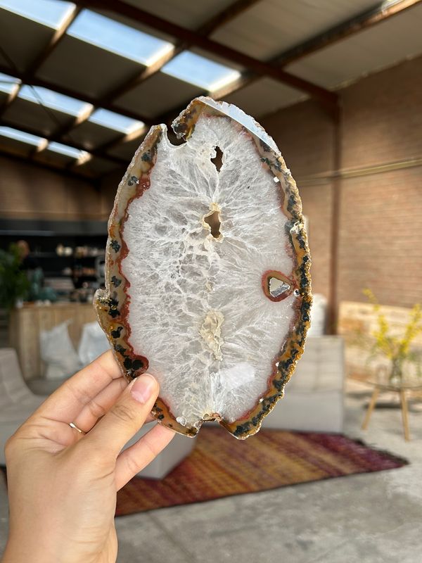 Agaat schijf Agaat schijf