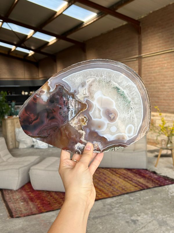 Agaat schijf Agaat schijf