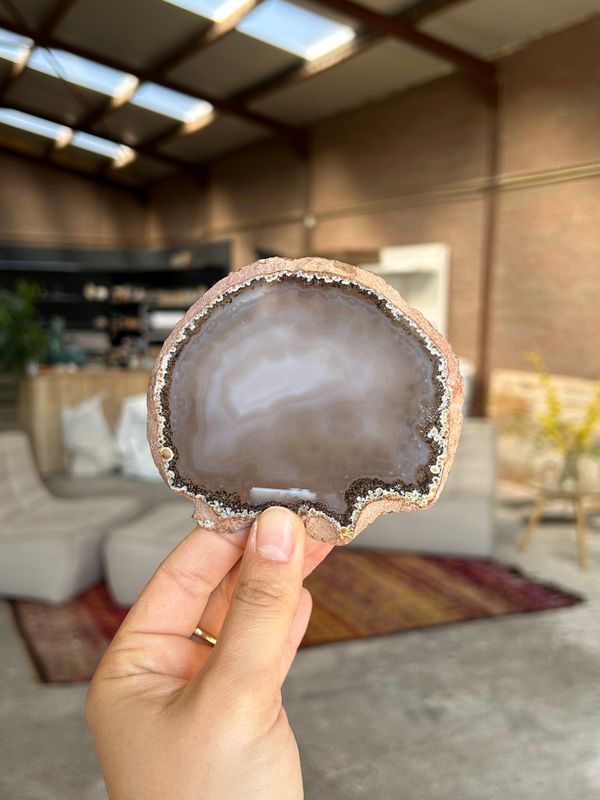 Agaat schijf Agaat schijf