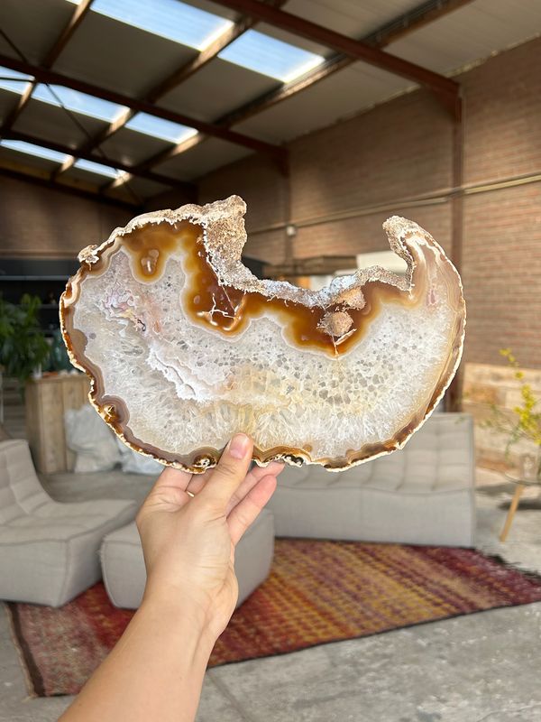 Agaat schijf Agaat schijf