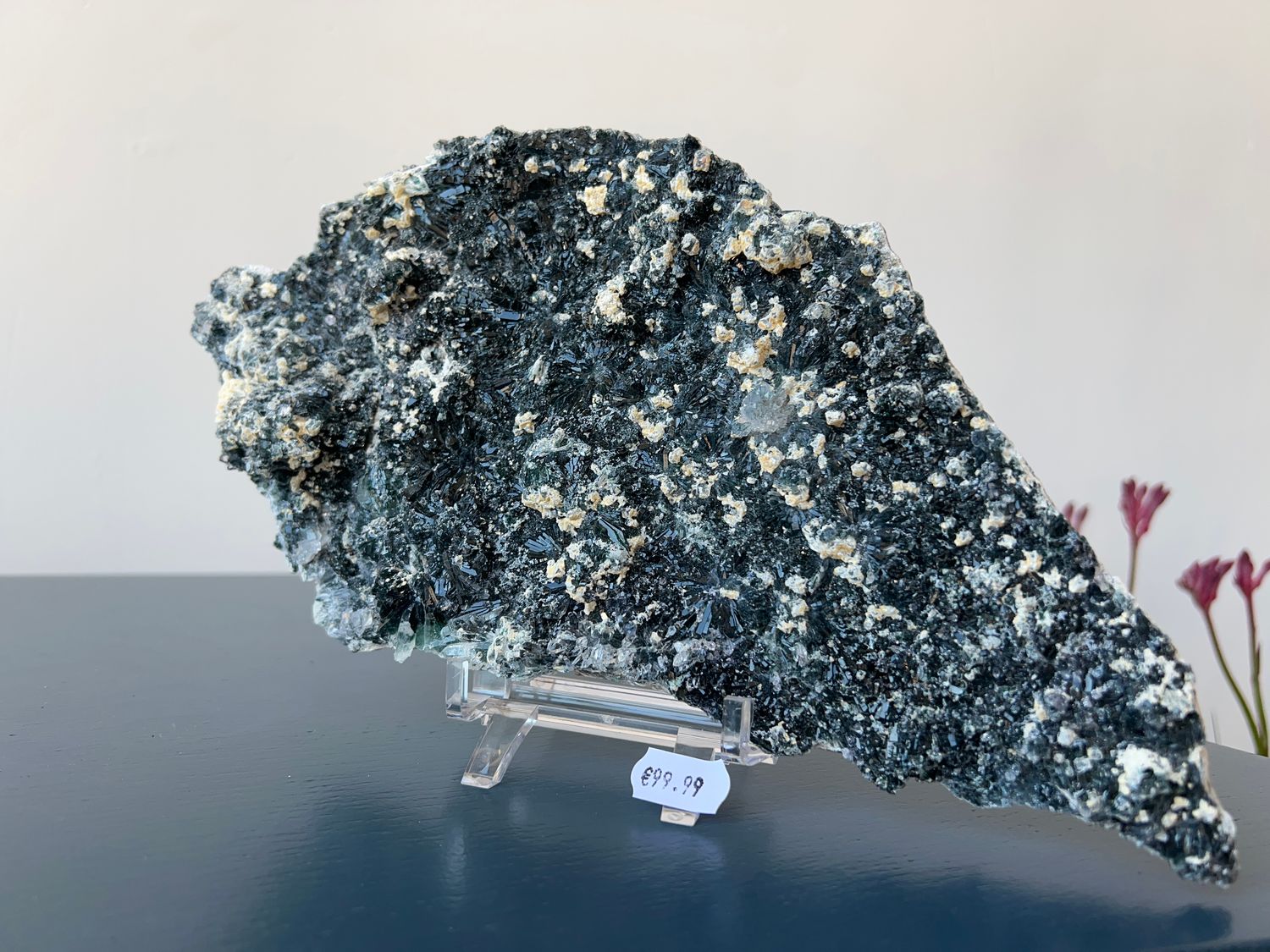 Amethist roos + standaard (Irai Brazilië) Amethist roos + standaard (Irai Brazilië)