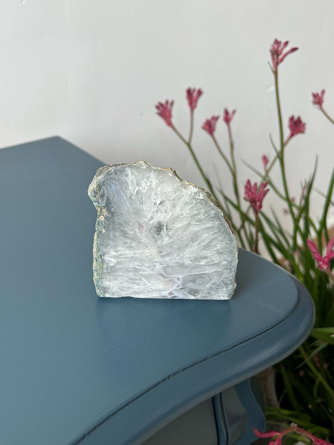 Agaat waxinelichtjes houder