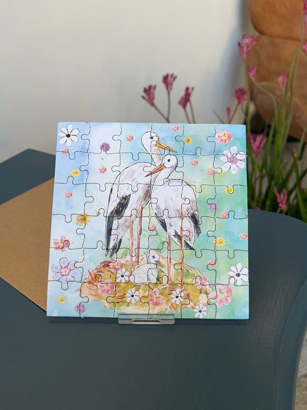 ? puzzel wenskaart + envelop ✉️ ? puzzel wenskaart + envelop ✉️