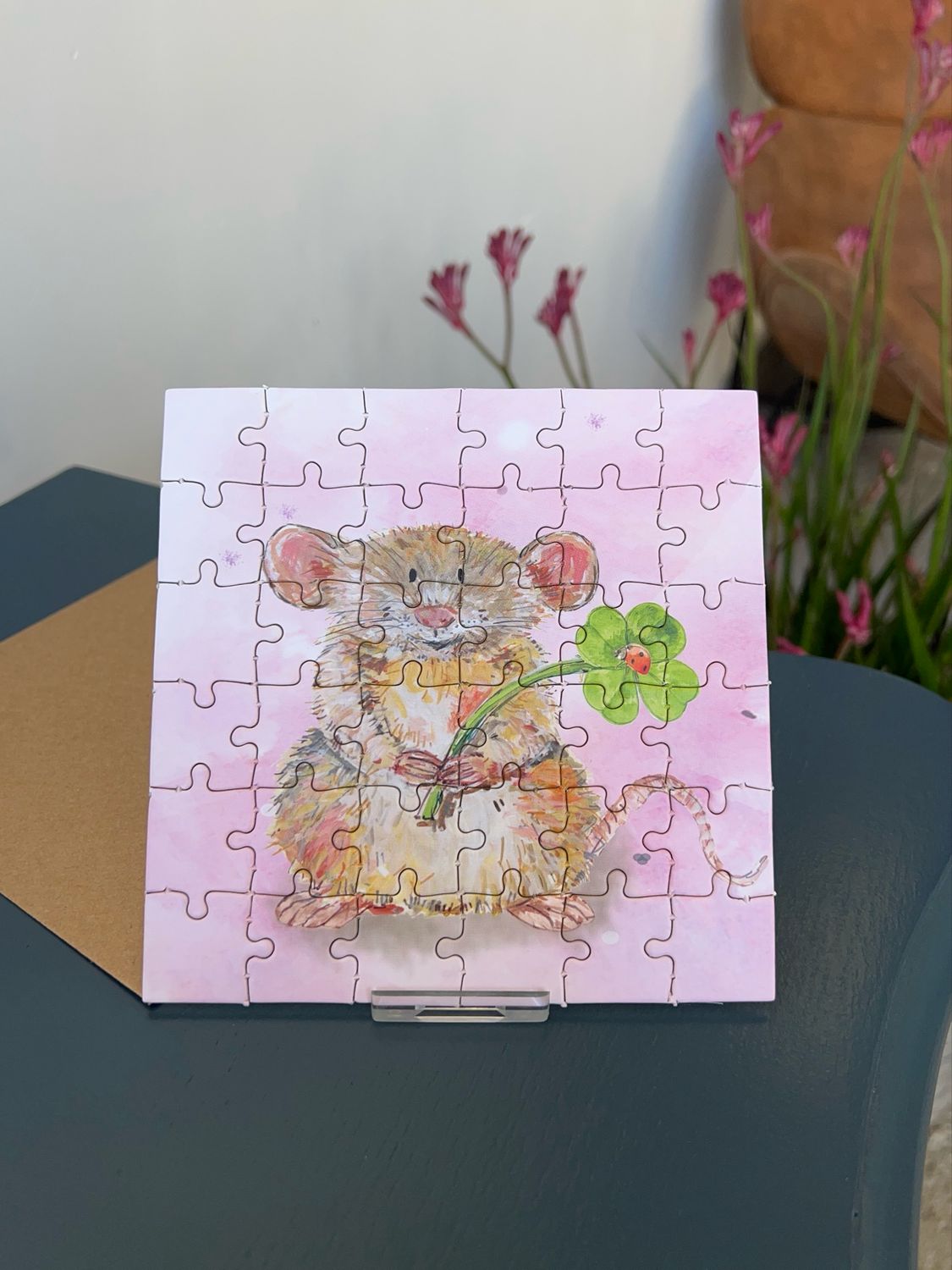 ? puzzel wenskaart + envelop ✉️ ? puzzel wenskaart + envelop ✉️