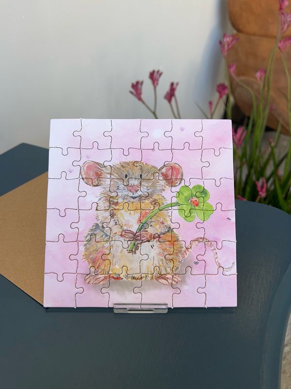 ? puzzel wenskaart + envelop ✉️ ? puzzel wenskaart + envelop ✉️
