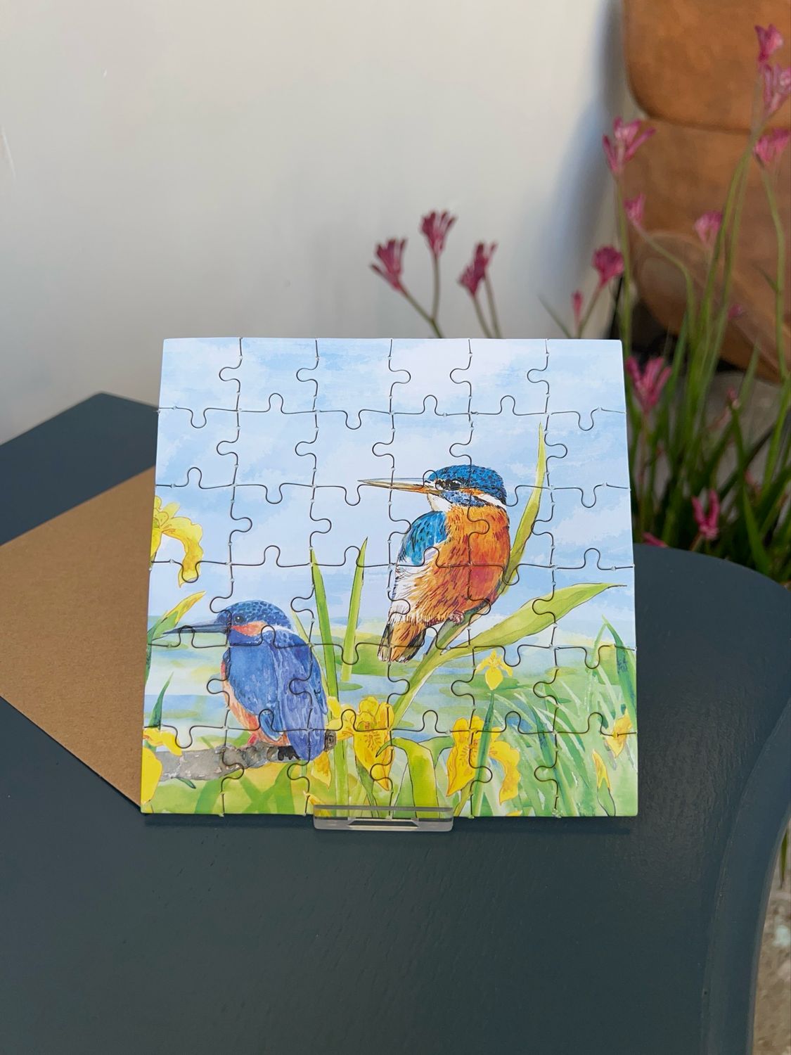 ? puzzel wenskaart + envelop ✉️