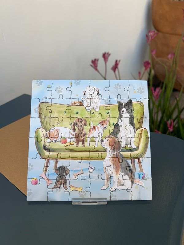 ? puzzel wenskaart + envelop ✉️ ? puzzel wenskaart + envelop ✉️