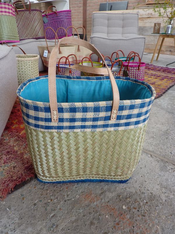 Hand made (boodschappen) tas