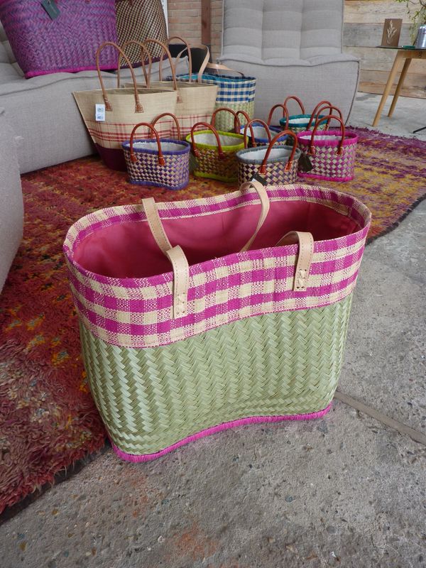 Hand made (boodschappen) tas