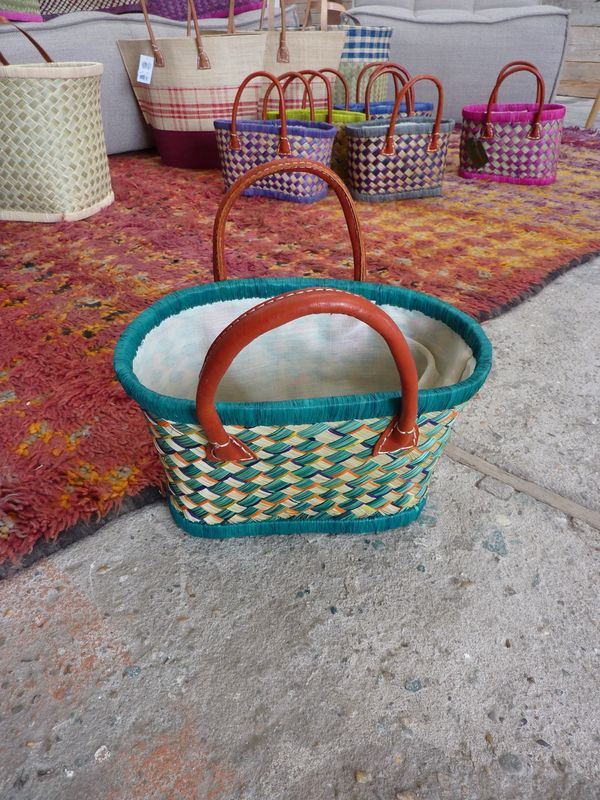 Hand made (boodschappen) tasje