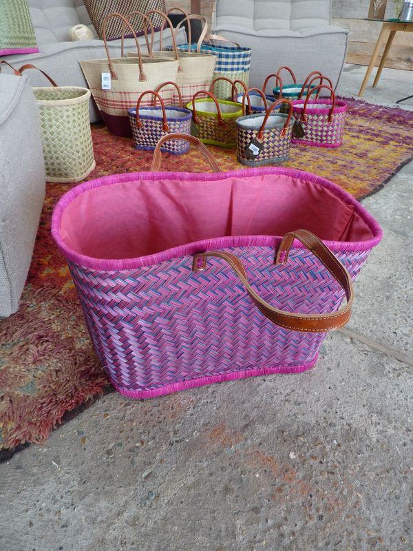 Hand made (boodschappen) tas