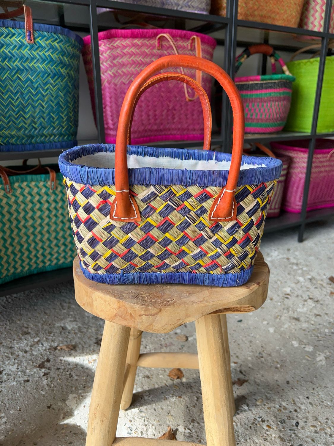 Little Blue Fairy - Handmade (boodschappen) tasje