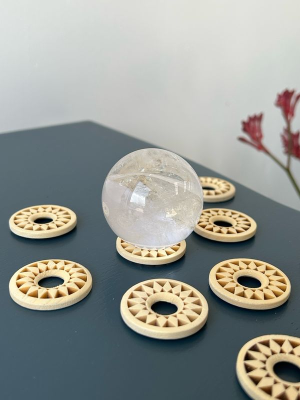 Houten bolhouder (S) Houten bolhouder (S)