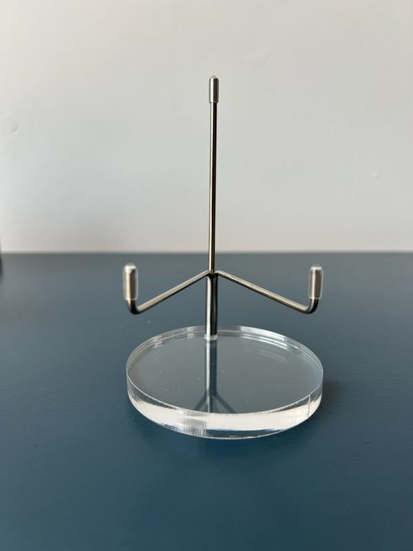 (L) Luxe houder voor bijv. schijven, geodes etc (L) Luxe houder voor bijv. schijven, geodes etc