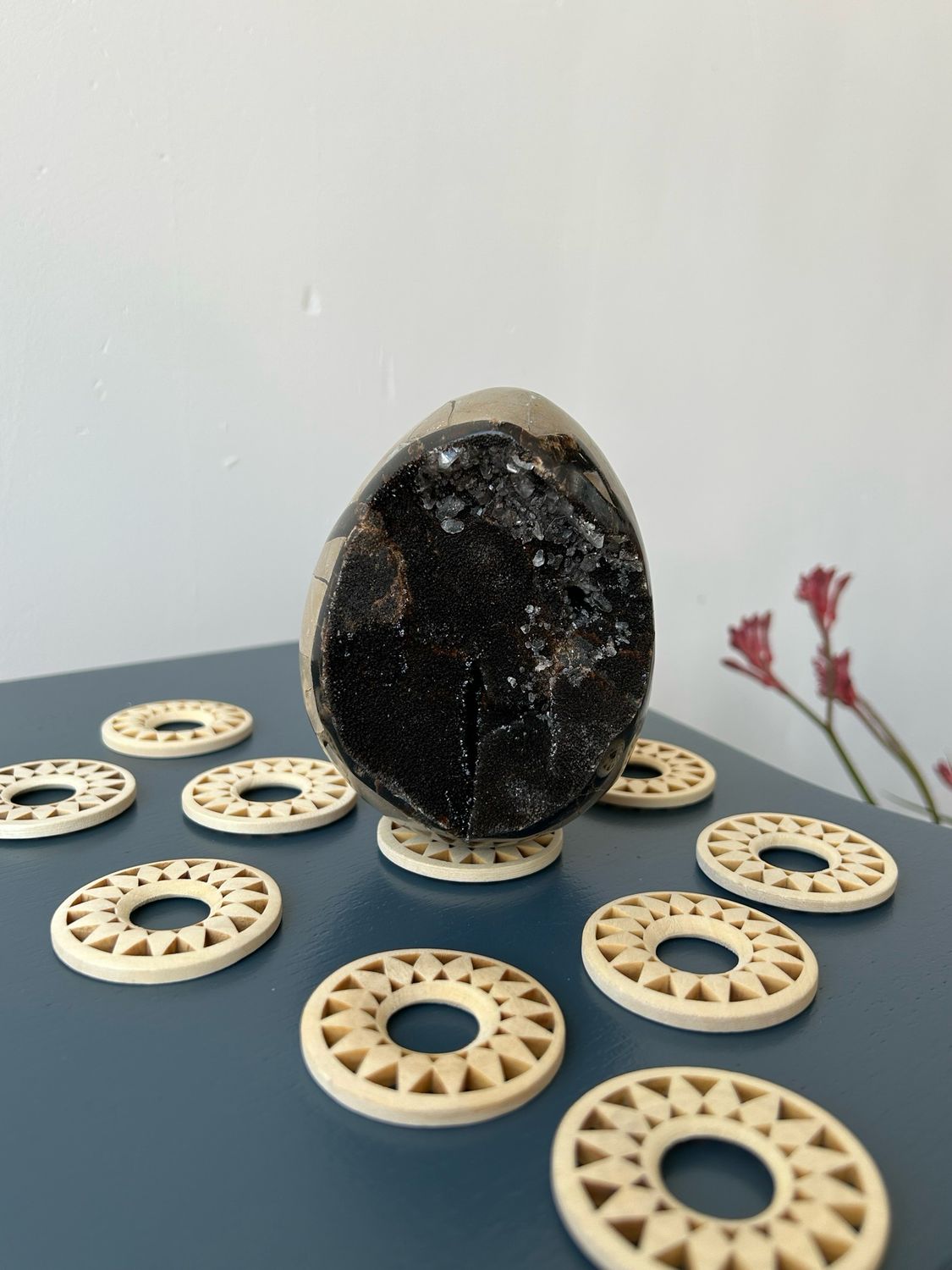 Houten bolhouder (M)