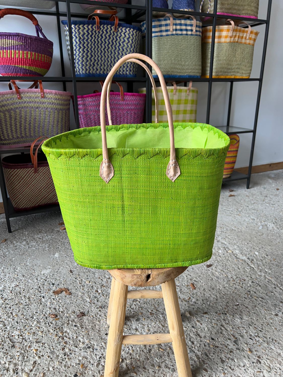 Handmade (boodschappen) tas