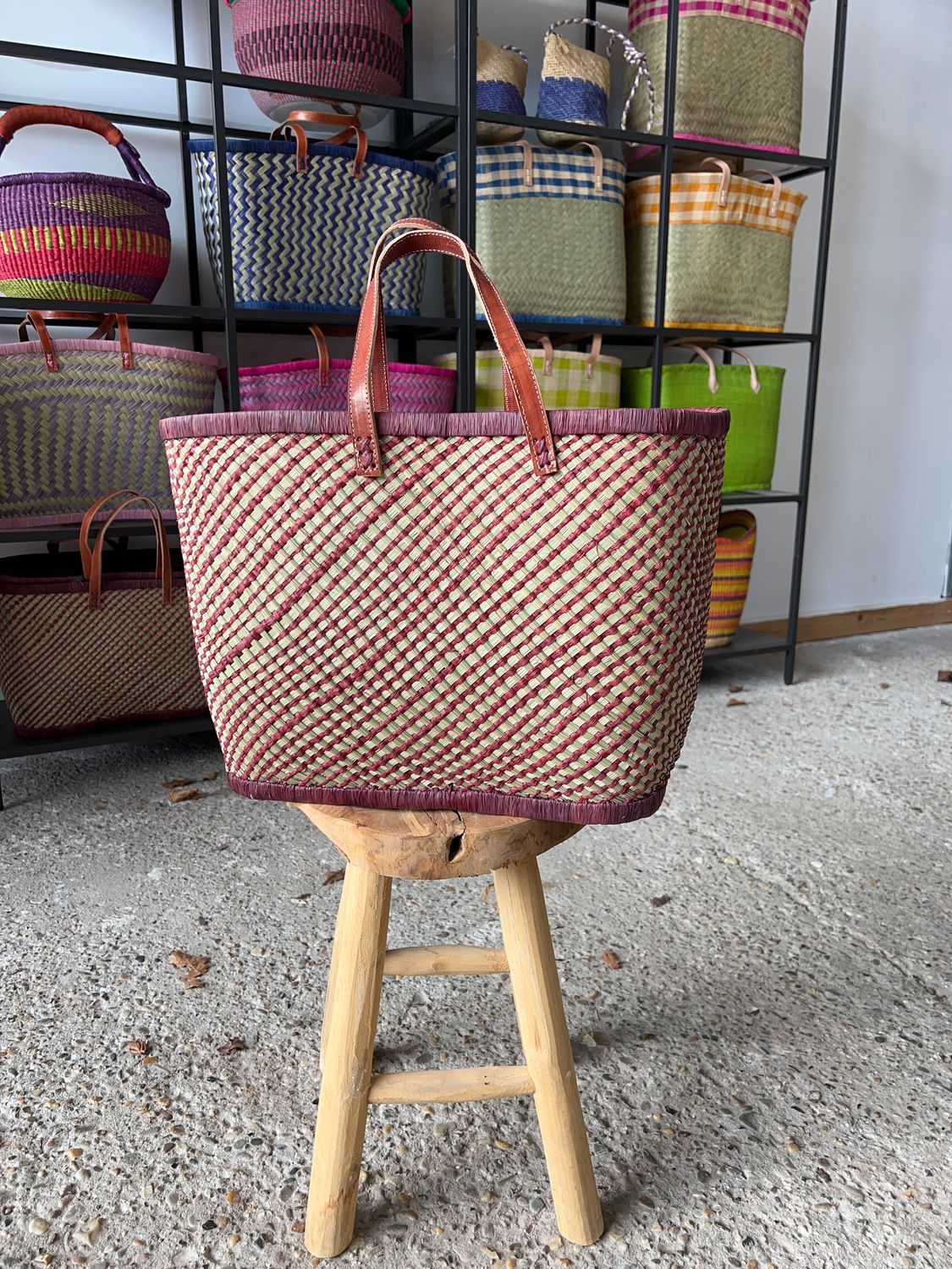 Handmade (boodschappen) tas