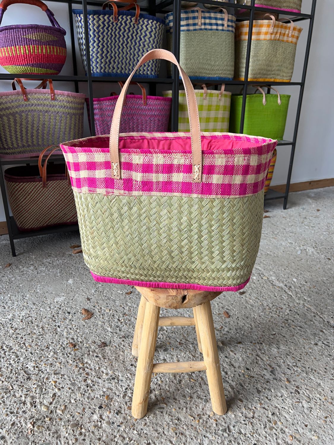 Handmade (boodschappen) tas