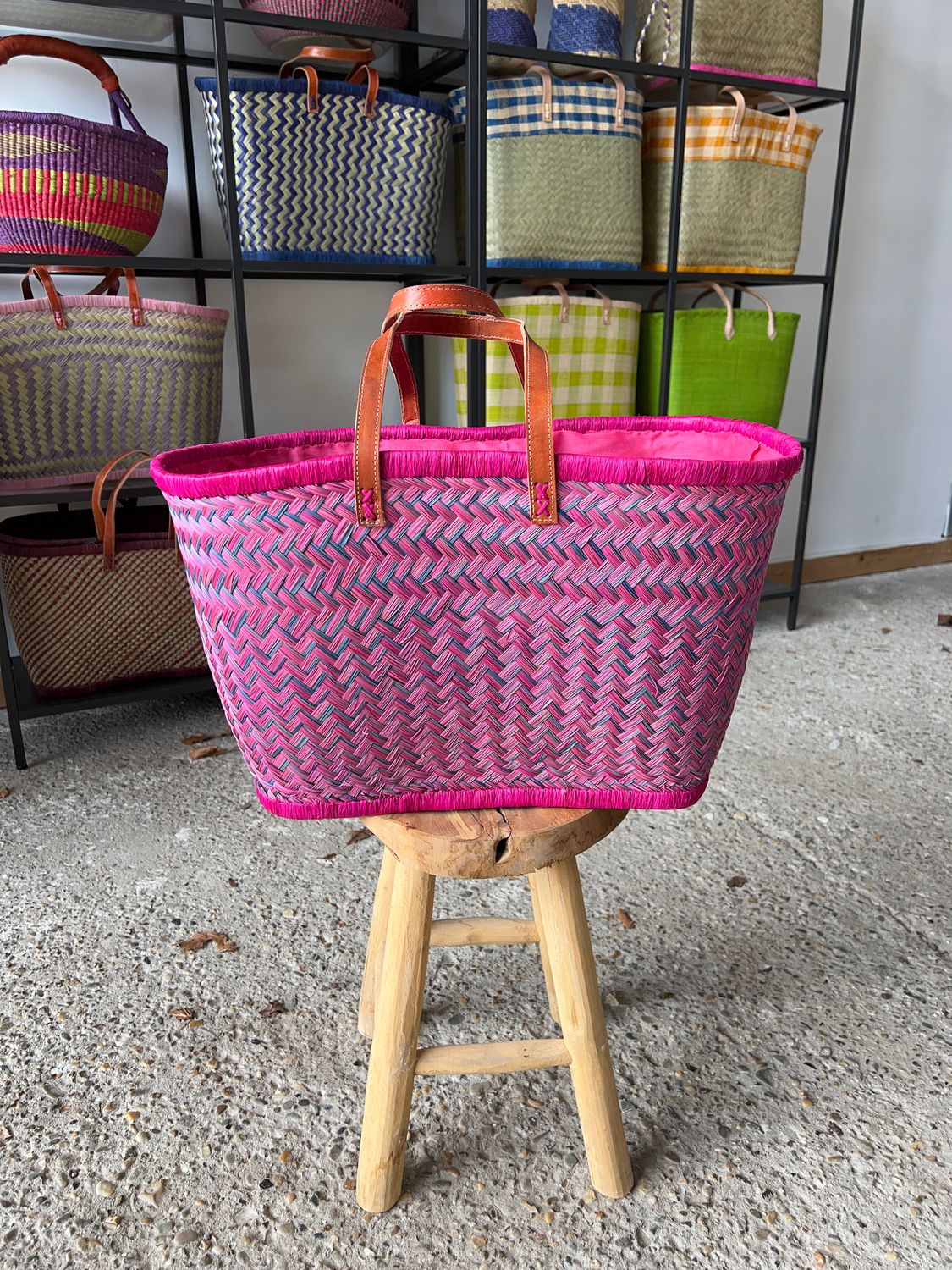 Handmade (boodschappen) tas