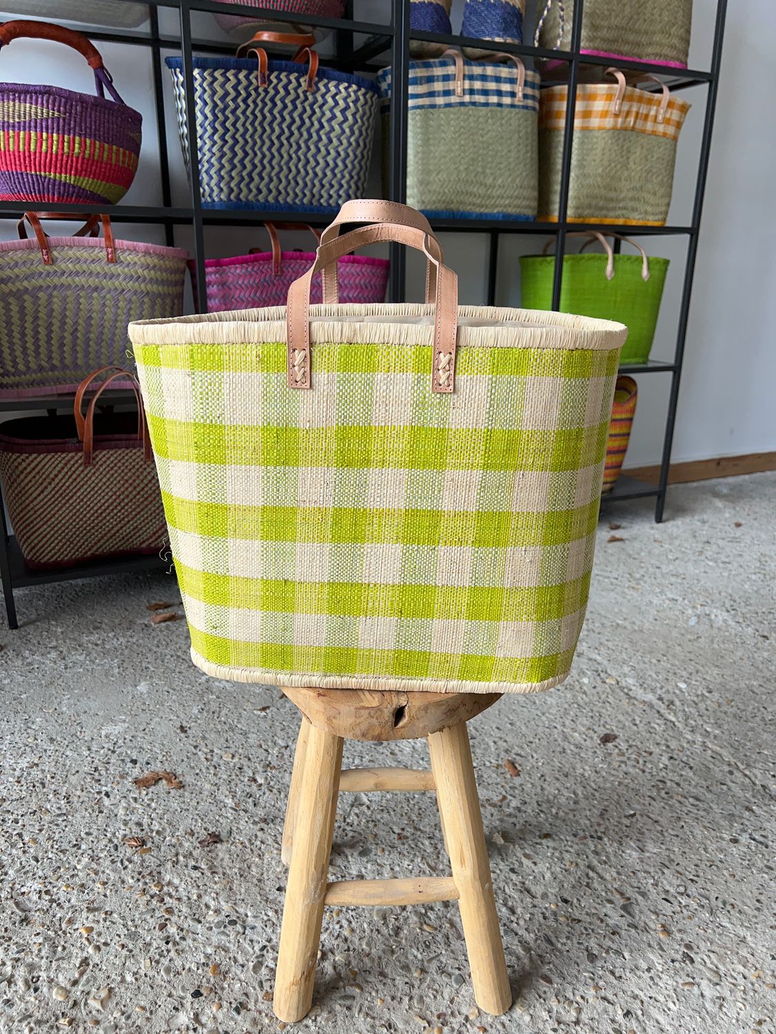 Handmade (boodschappen) tas