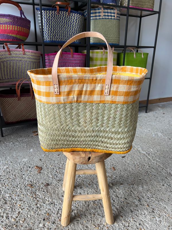 Handmade (boodschappen) tas