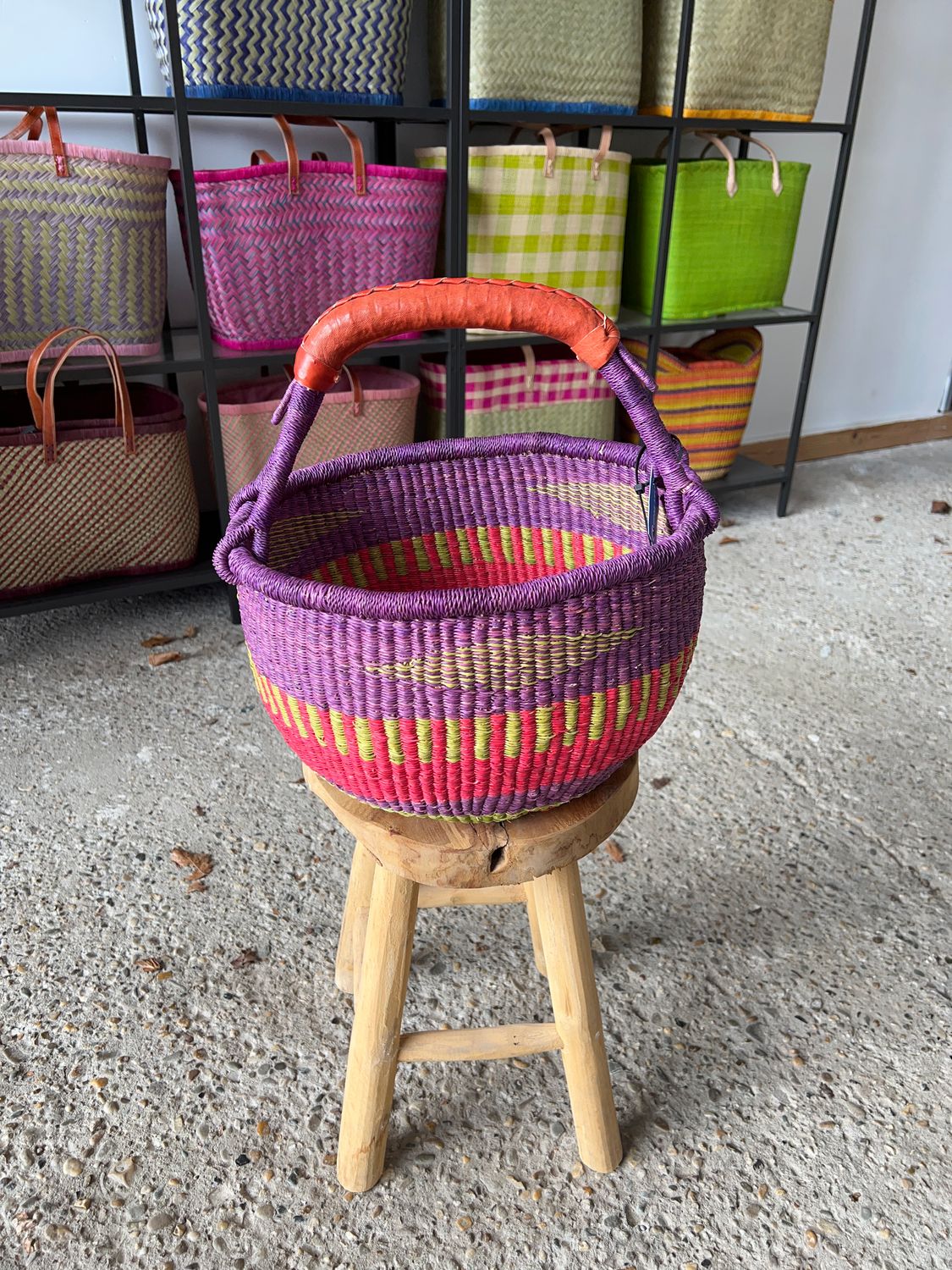 Nelly's Fav! Handmade (boodschappen) basket