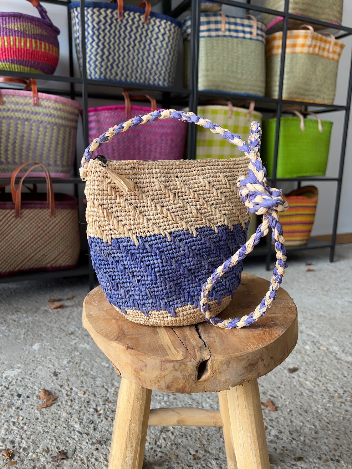 Handmade schoudertasje