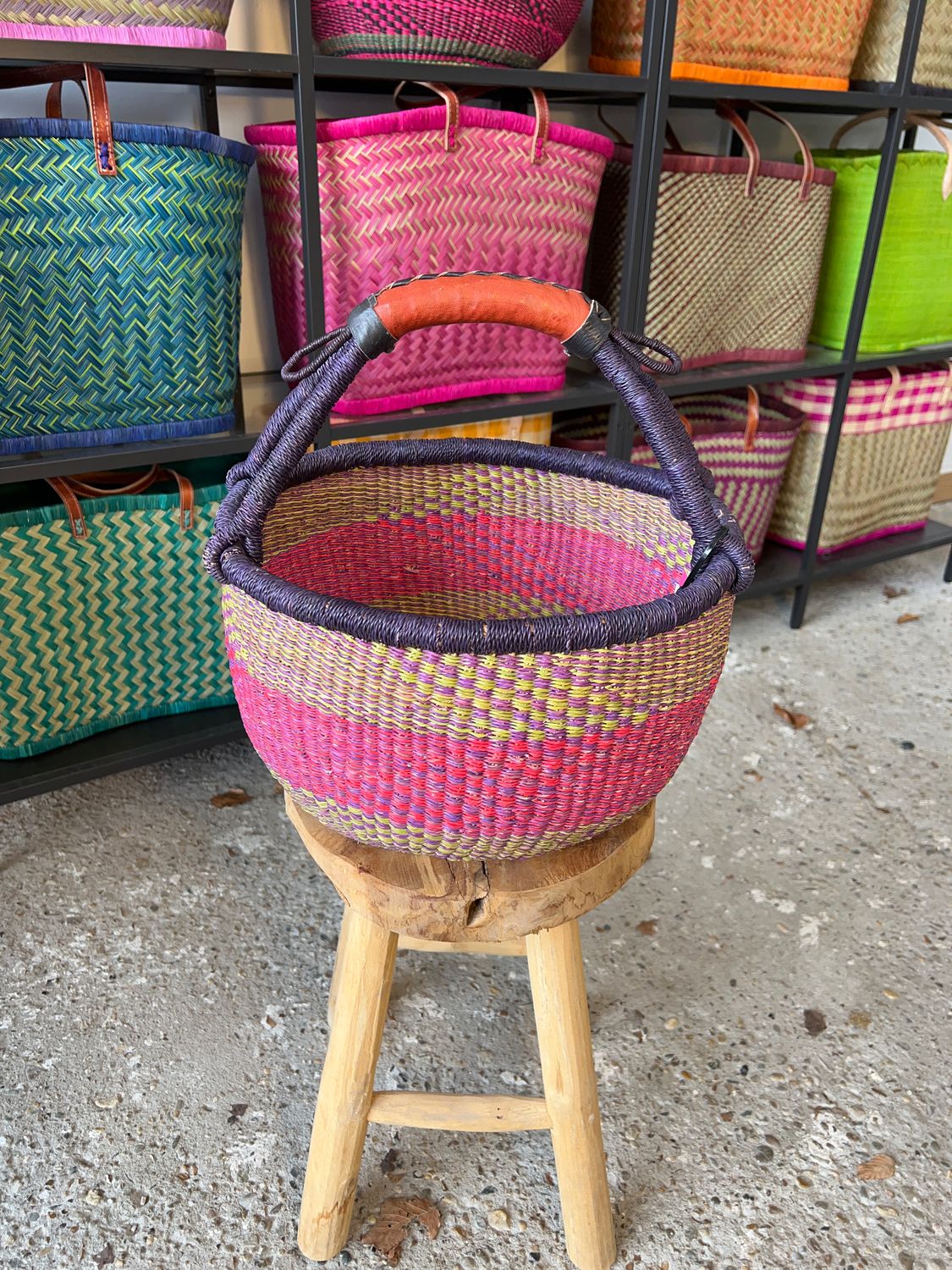 Nelly's Fav! Handmade (boodschappen) basket