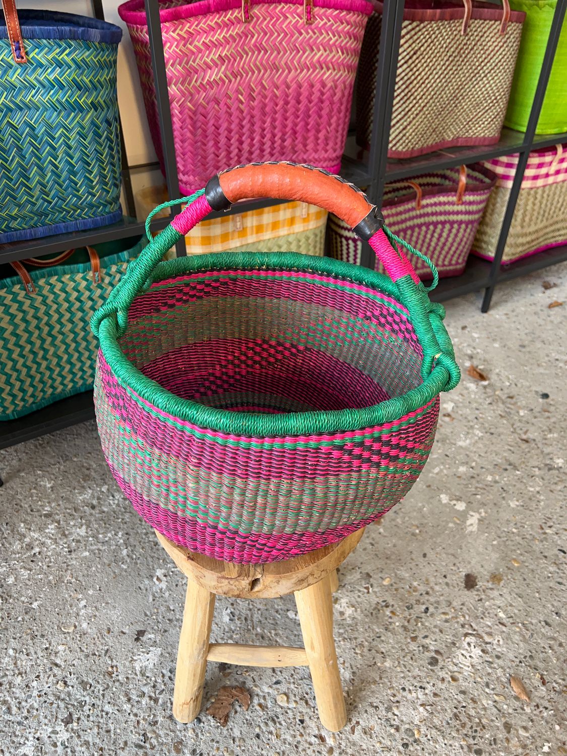 Nelly's Fav! Handmade (boodschappen) basket