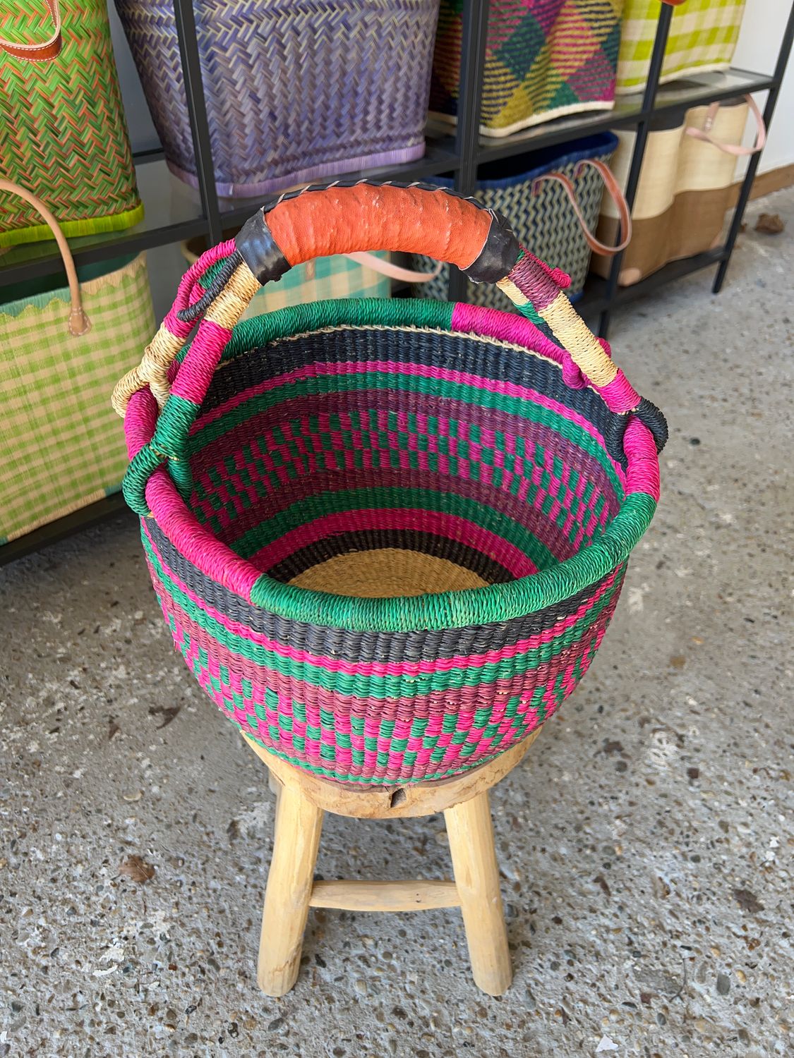 Nelly's Fav! Handmade (boodschappen) basket Nelly's Fav! Handmade (boodschappen) basket