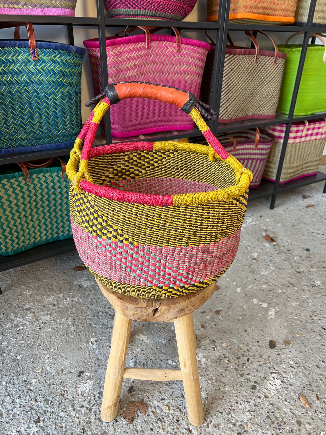 Nelly's Fav! Handmade (boodschappen) basket Nelly's Fav! Handmade (boodschappen) basket