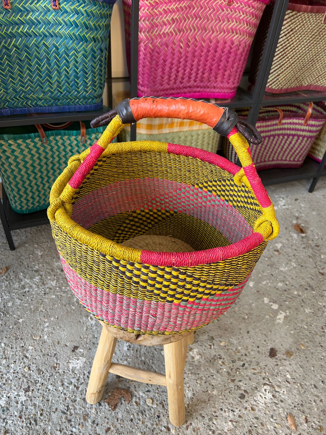 Nelly's Fav! Handmade (boodschappen) basket