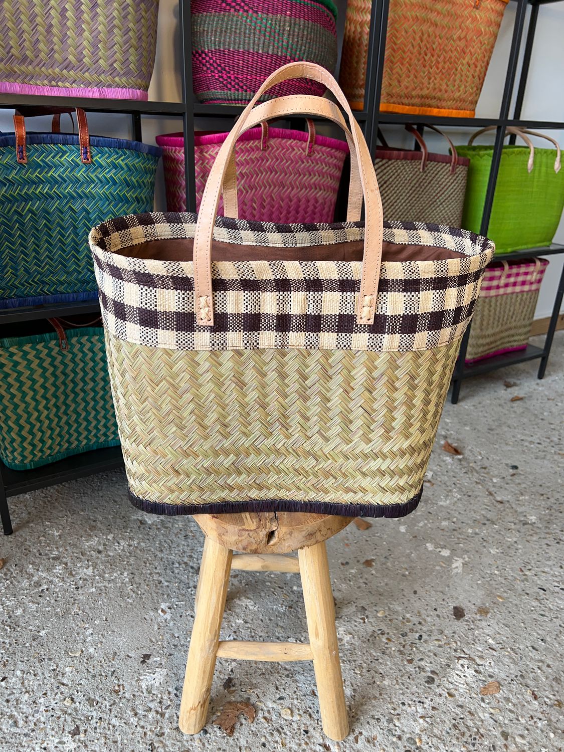 Rusty - Handmade (boodschappen) tas