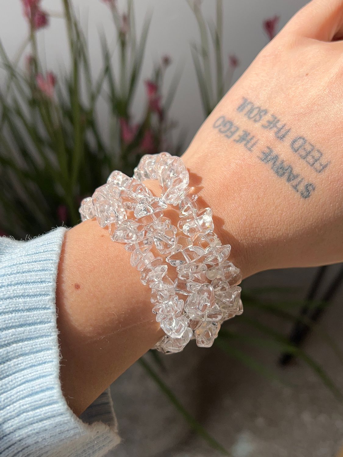 Bergkristal Splitarmband