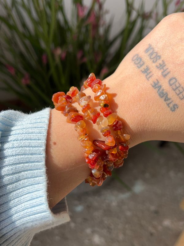 Carneool Splitarmband