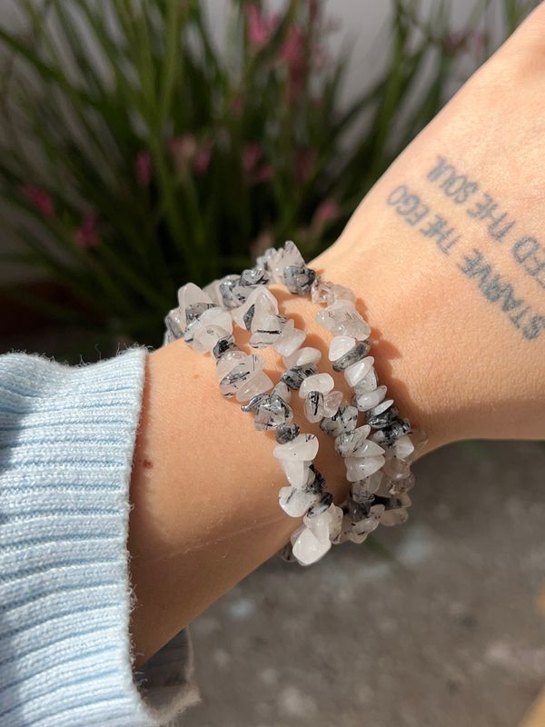 Toermalijnkwarts Splitarmband