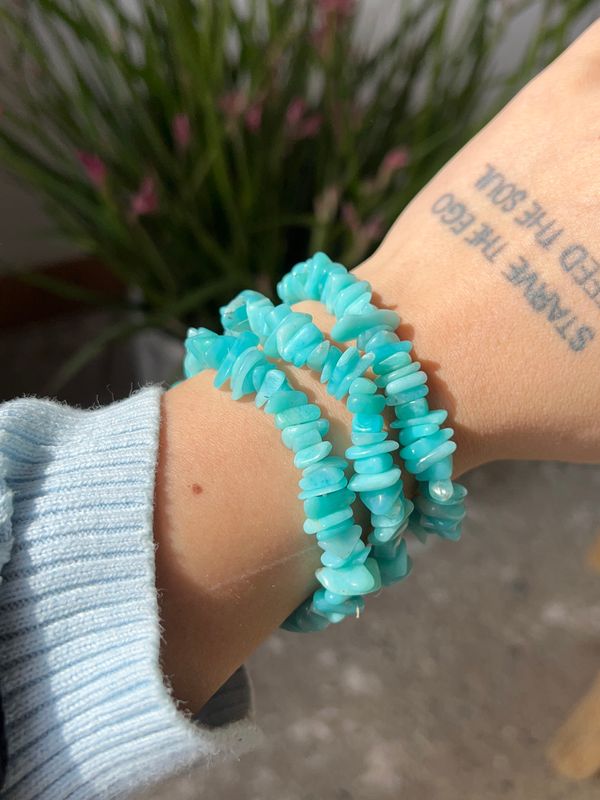 Amazoniet Splitarmband