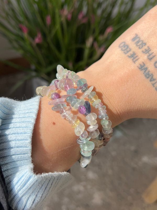 Fluoriet Splitarmband